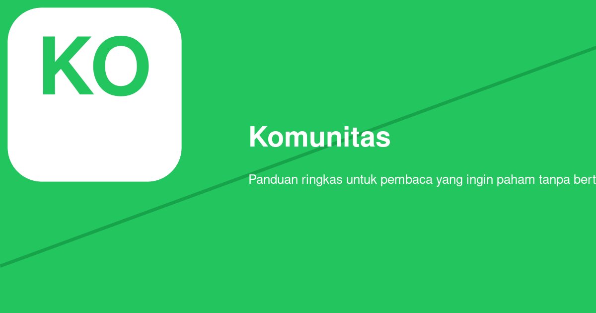Menemukan Komunitas Pilihan untuk Tampil Rapi Tanpa Boros